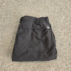 The North‎ Face Mens Hiking Cargo Shorts  Size Medium  Dark Gray Flashdry